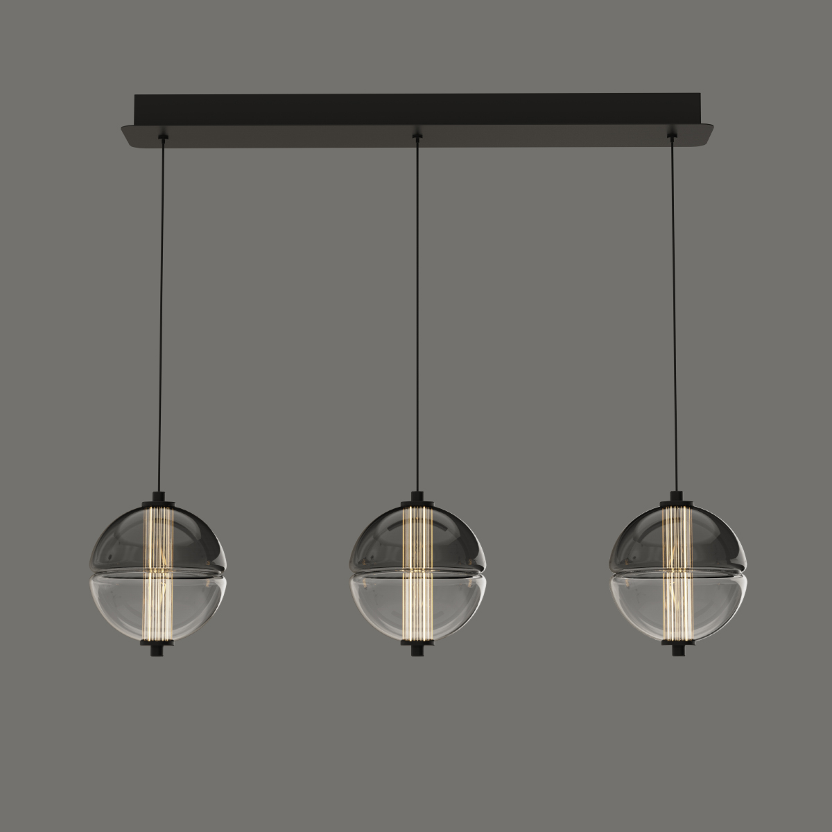 Подвесной светильник Delight Collection MD24022079-3B black/smoky