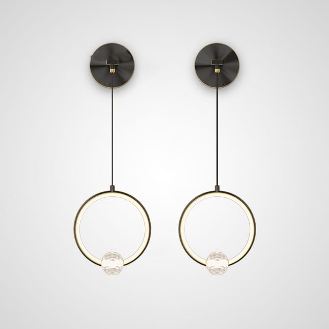 Настенный светильник ImperiumLoft Luana Wall Black 212036-23