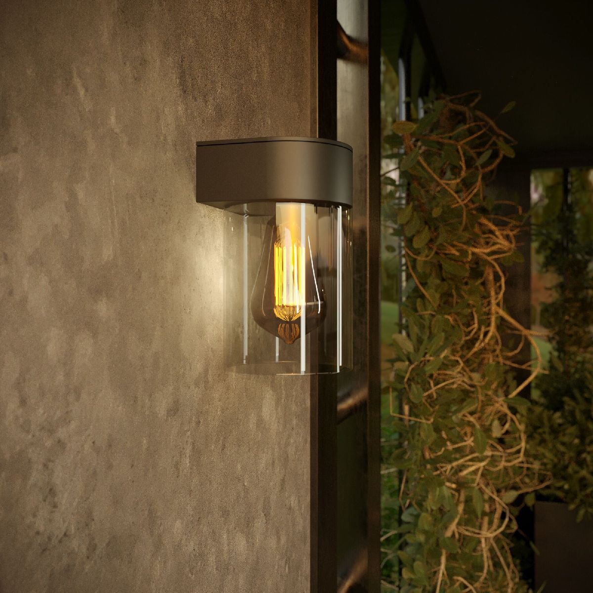 Уличный настенный светильни Elektrostandard Atrani 35085/D черный 4690389193699 a062520