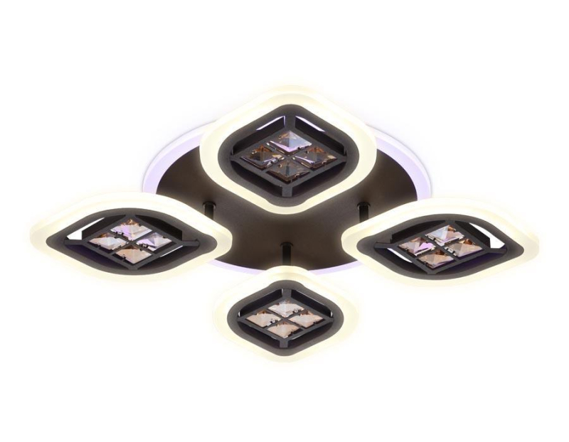 Потолочная светодиодная люстра Ambrella Light Acrylica Ice FA281