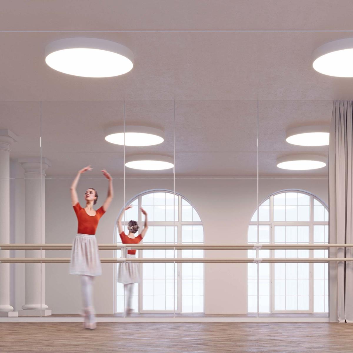 Потолочный светильник Arlight SP-PLATO-R1200-145W Day4000 (WH, 120 deg, 230V) 038932