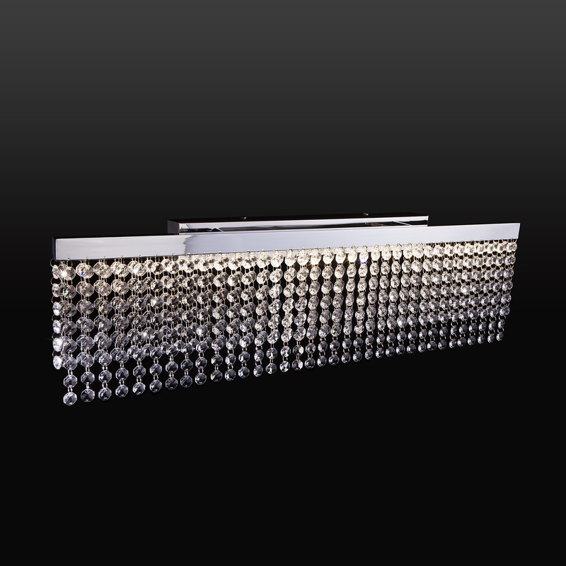 Настенный светодиодный светильник Eurosvet Royal 90049/1 хром