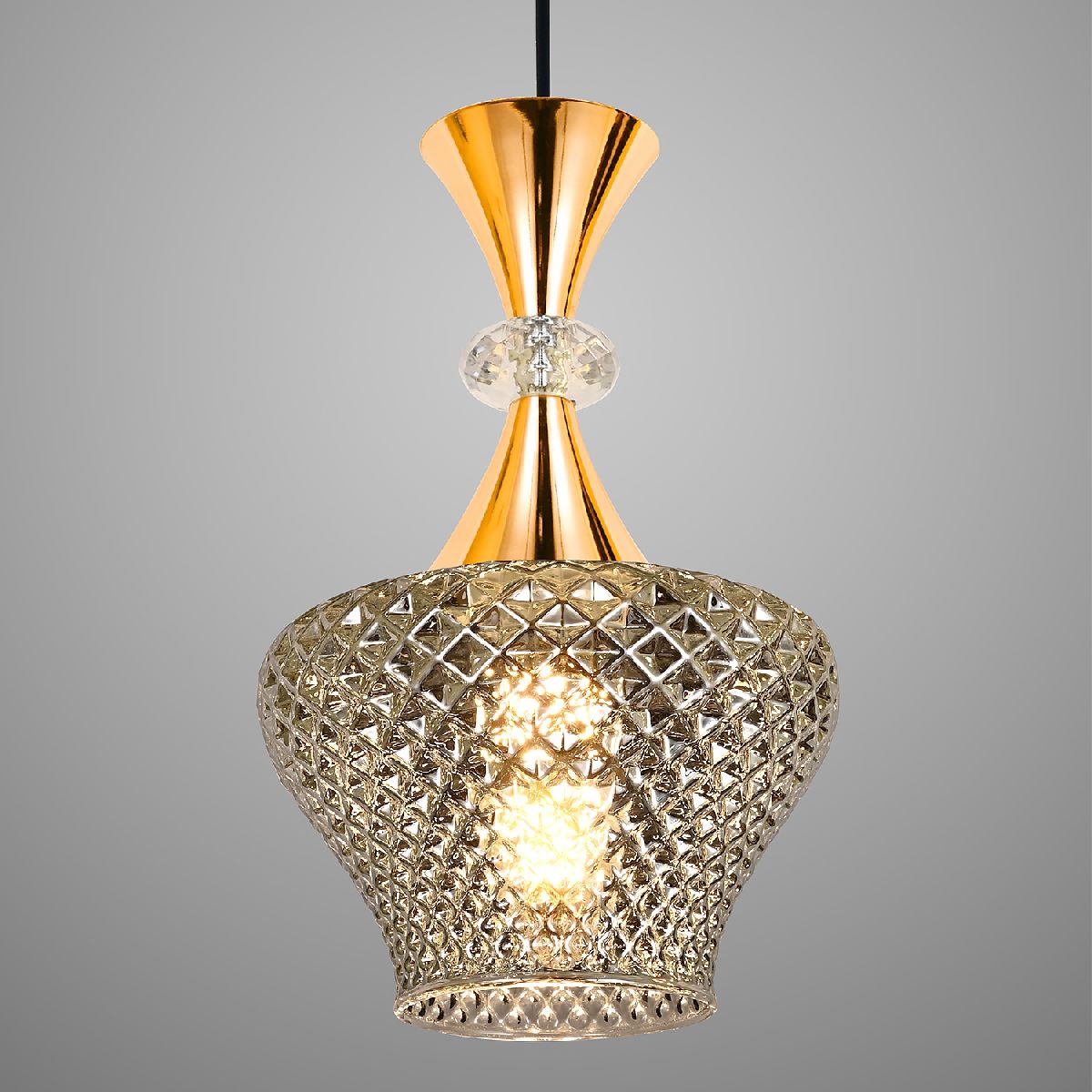 Подвесная люстра Reluce 09004-0.9-05L SMOKE