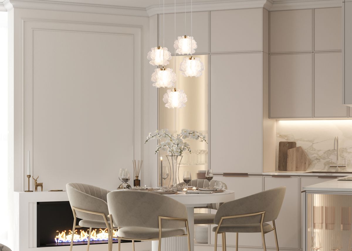 Подвесной светильник Freya Flower FR5579PL-L8BS