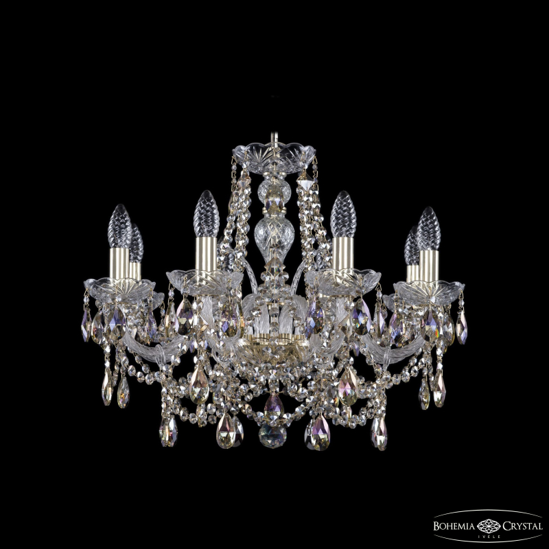 Подвесная люстра Bohemia Ivele Crystal 1411/8/195 G R801