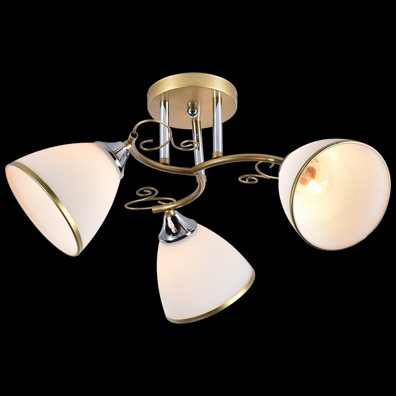 Люстра на штанге Reluce 91256-0.3-03 GD+CR