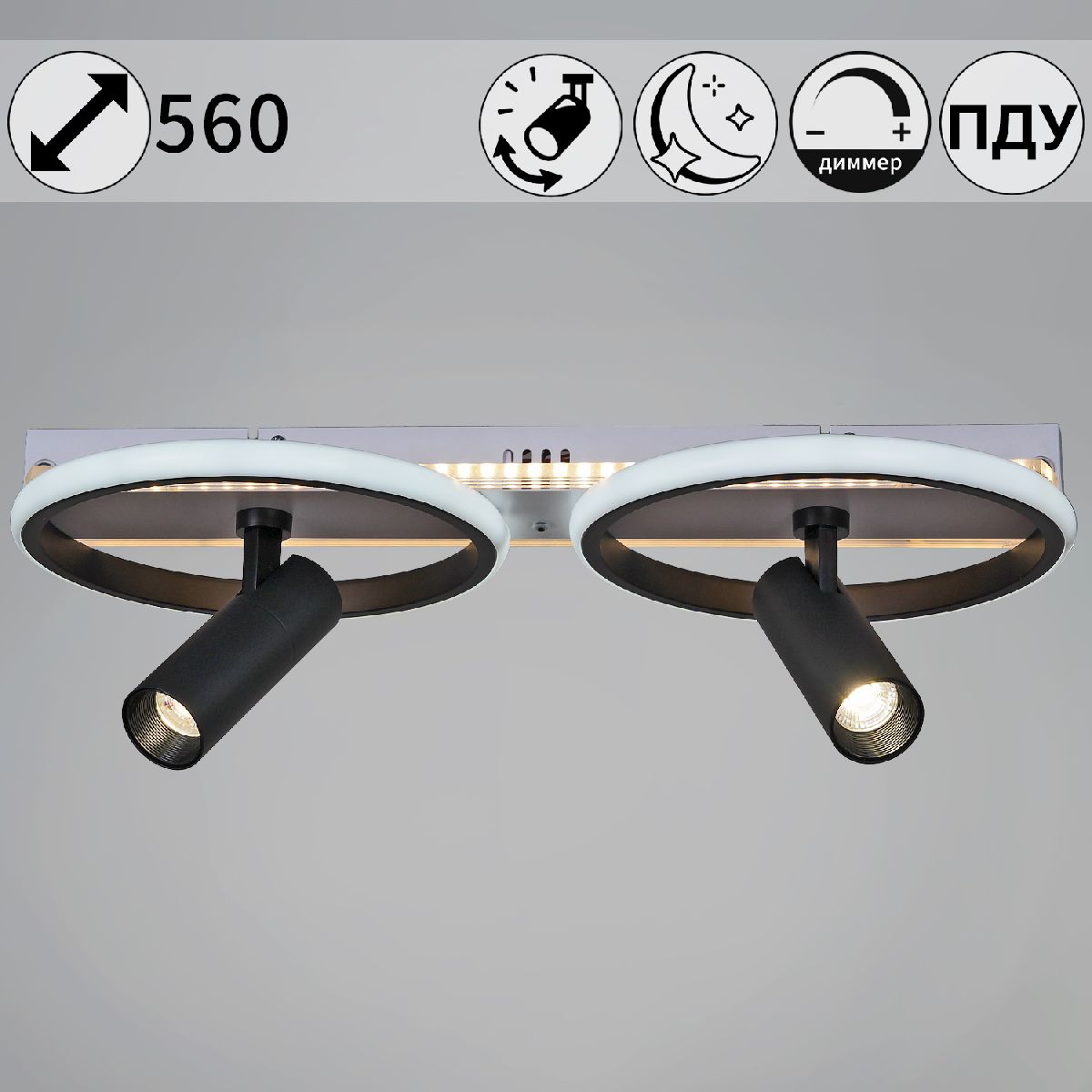 Потолочная люстра Reluce 77804-3.3-2+2