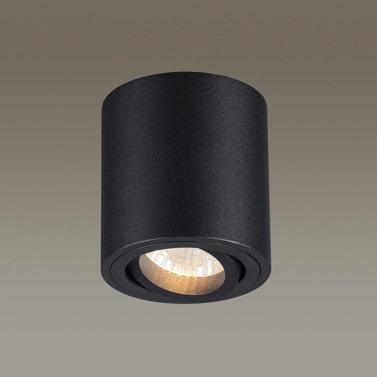 Потолочный светильник черный Odeon Light Tuborino 3568/1C