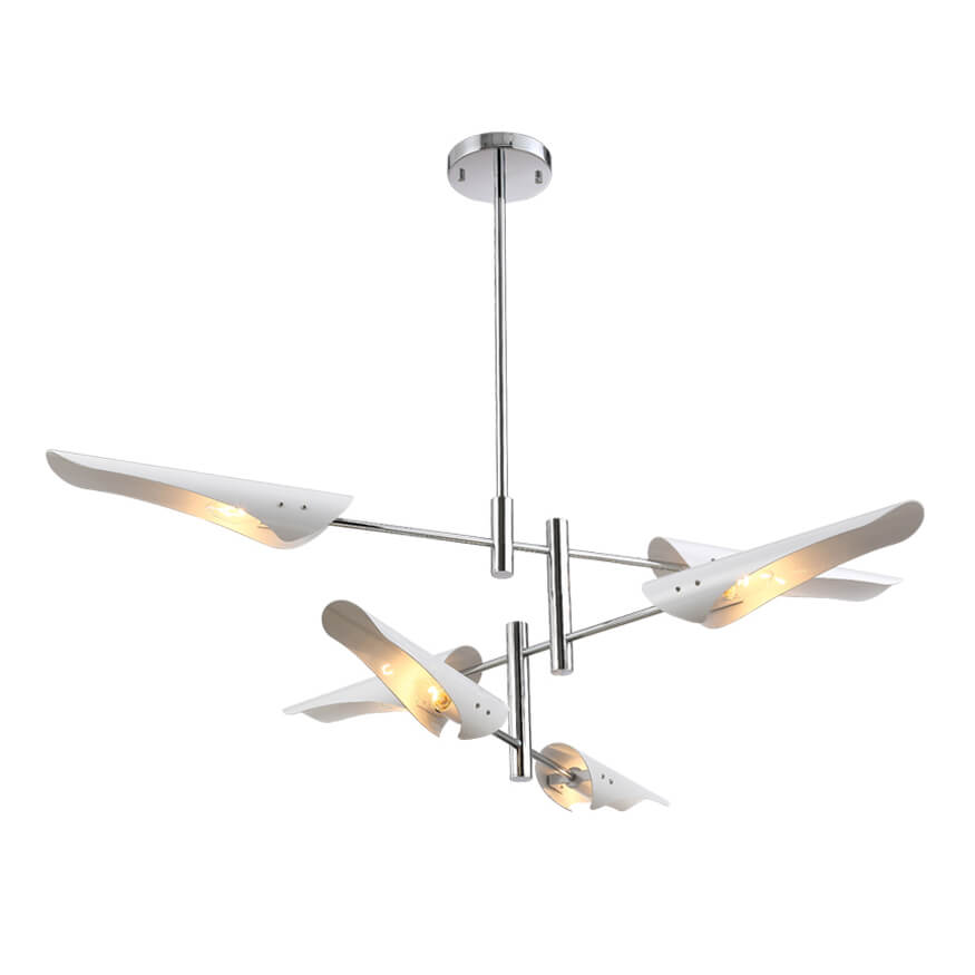 Люстра на штанге Crystal Lux Rafael SP6 Chrome (без плафона)