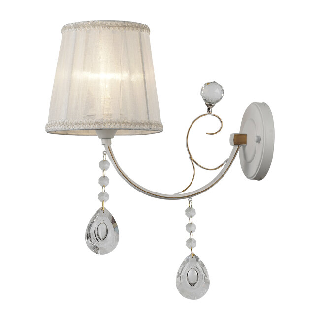 Белое бра металлическое Wedo Light Eileen WD3516/1W-WG-WT