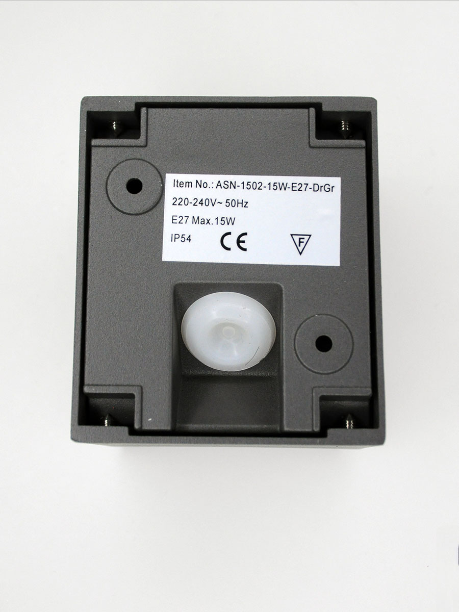 Уличный настенный светильник Elvan PJ-1502/1-E27-Gr