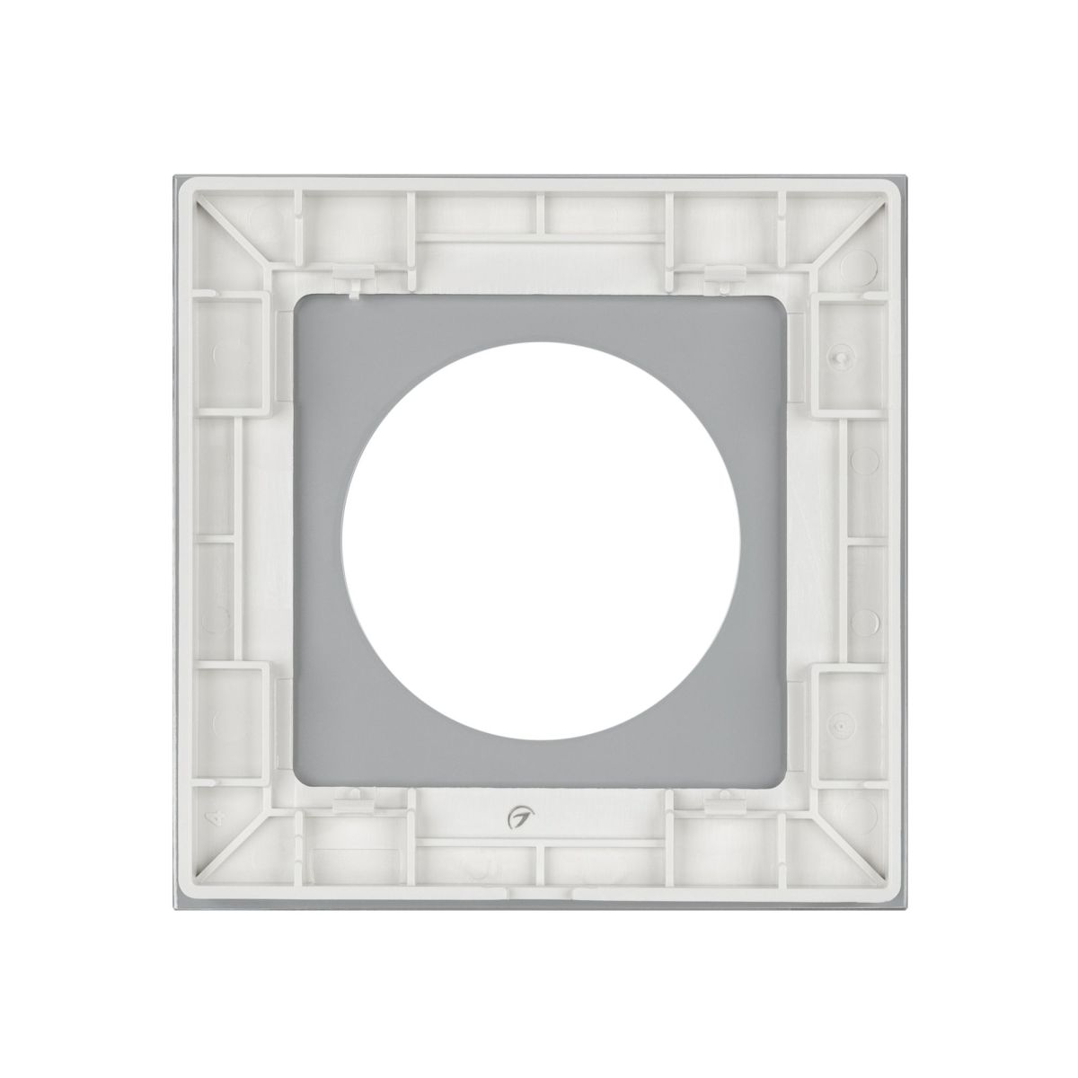 Рамка стеклянная на 1 пост Arlight FRM-GLARE-GC-1-WH 043832