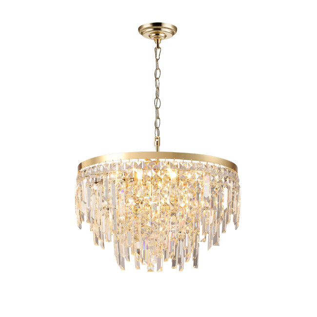 Подвесная люстра Lumien Hall Arnas LH0060/10P-GD-CL