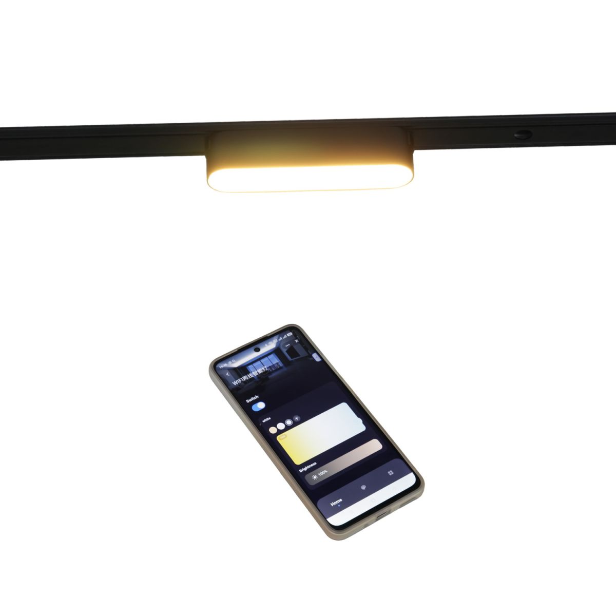 Трековый магнитный светильник (CCT+SMART) Reluce 13001-9.3-001UR magnetic LED6W BK CCT+SMART