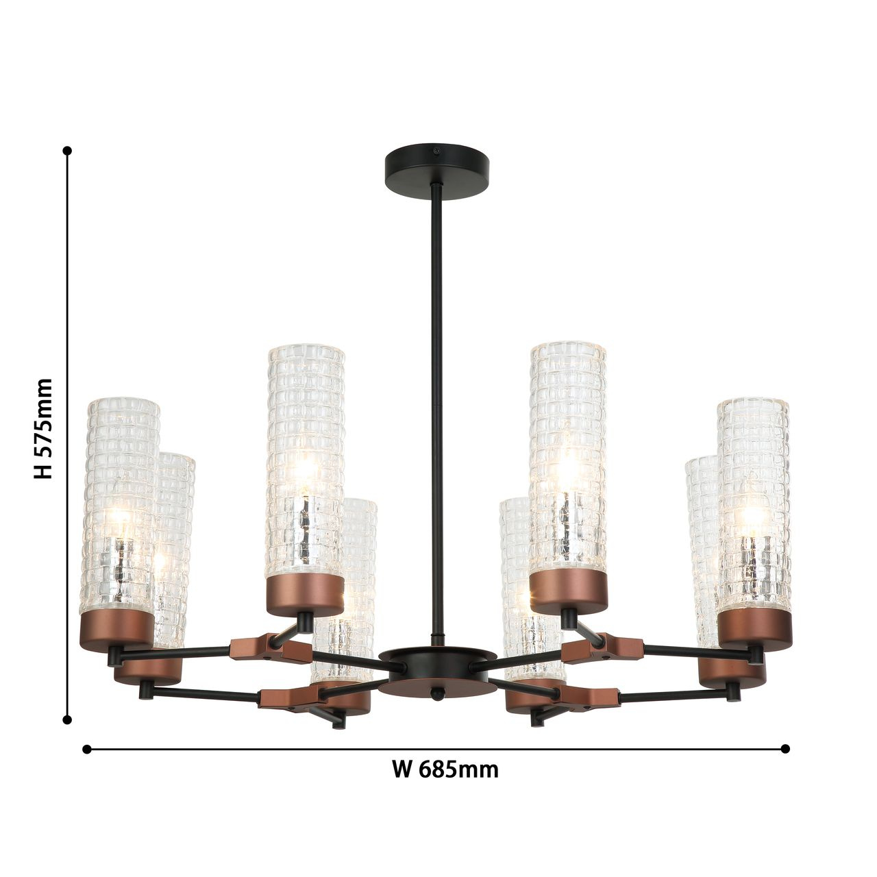 Подвесная люстра Favourite Flumen 2567-8P