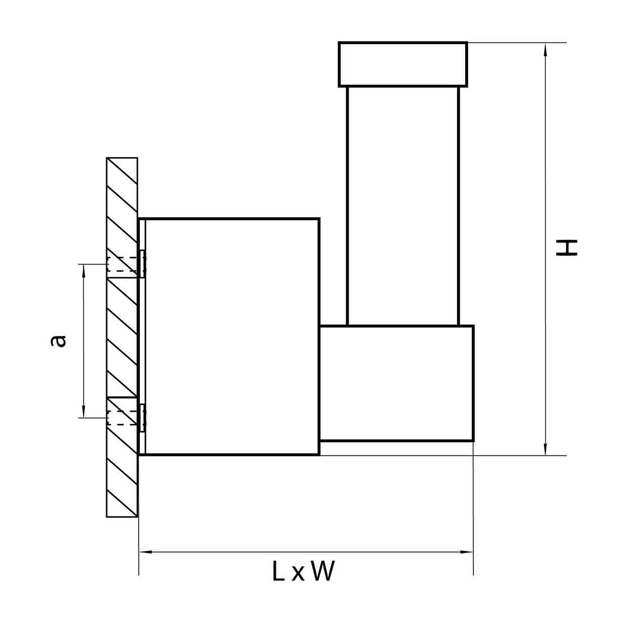 Уличный настенный светодиодный светильник Lightstar Calle 373664