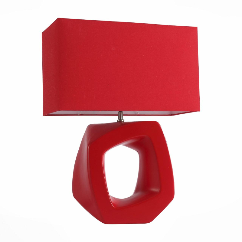 Настольная лампа красная ST Luce Nabella SL997.604.01