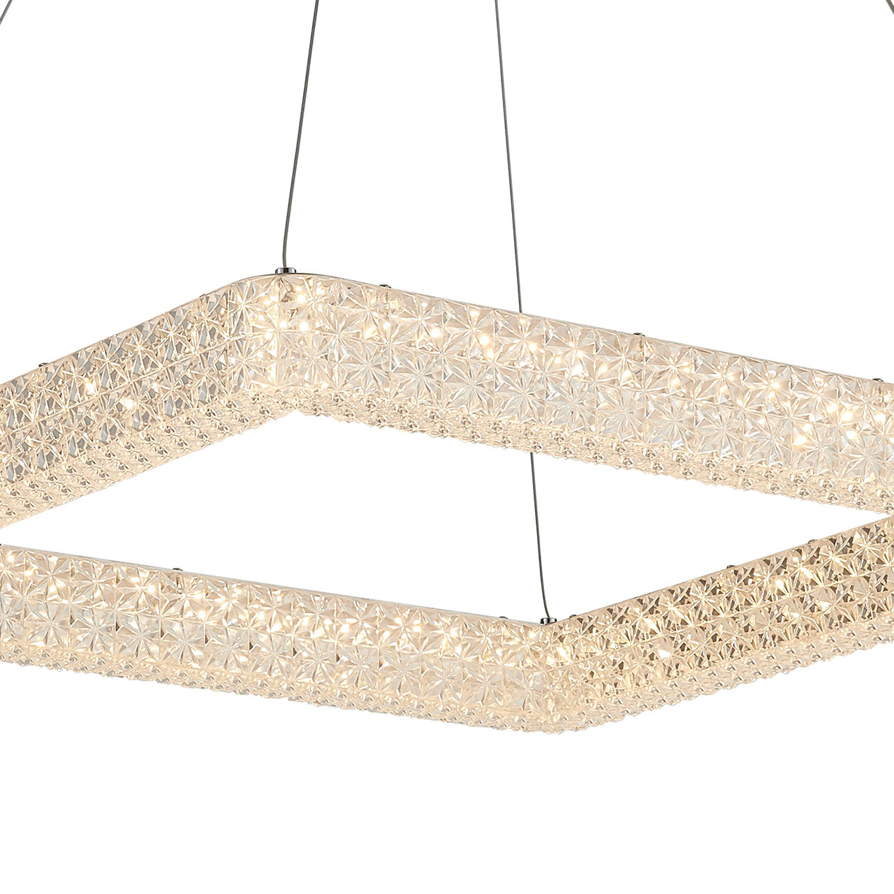 Подвесной светодиодный светильник Citilux Кристалино CL705411