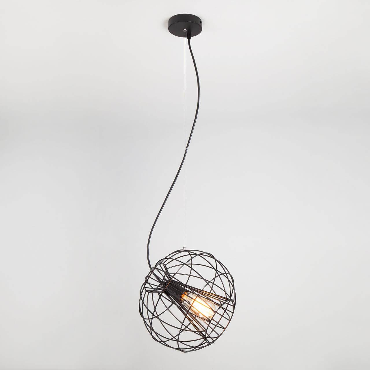 Подвесной светильник лофт Eurosvet Sfera 50060/1 черный