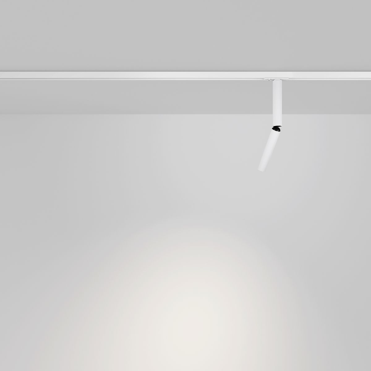 Трековый однофазный светильник Maytoni Focus T TR142-1-6W3K-W