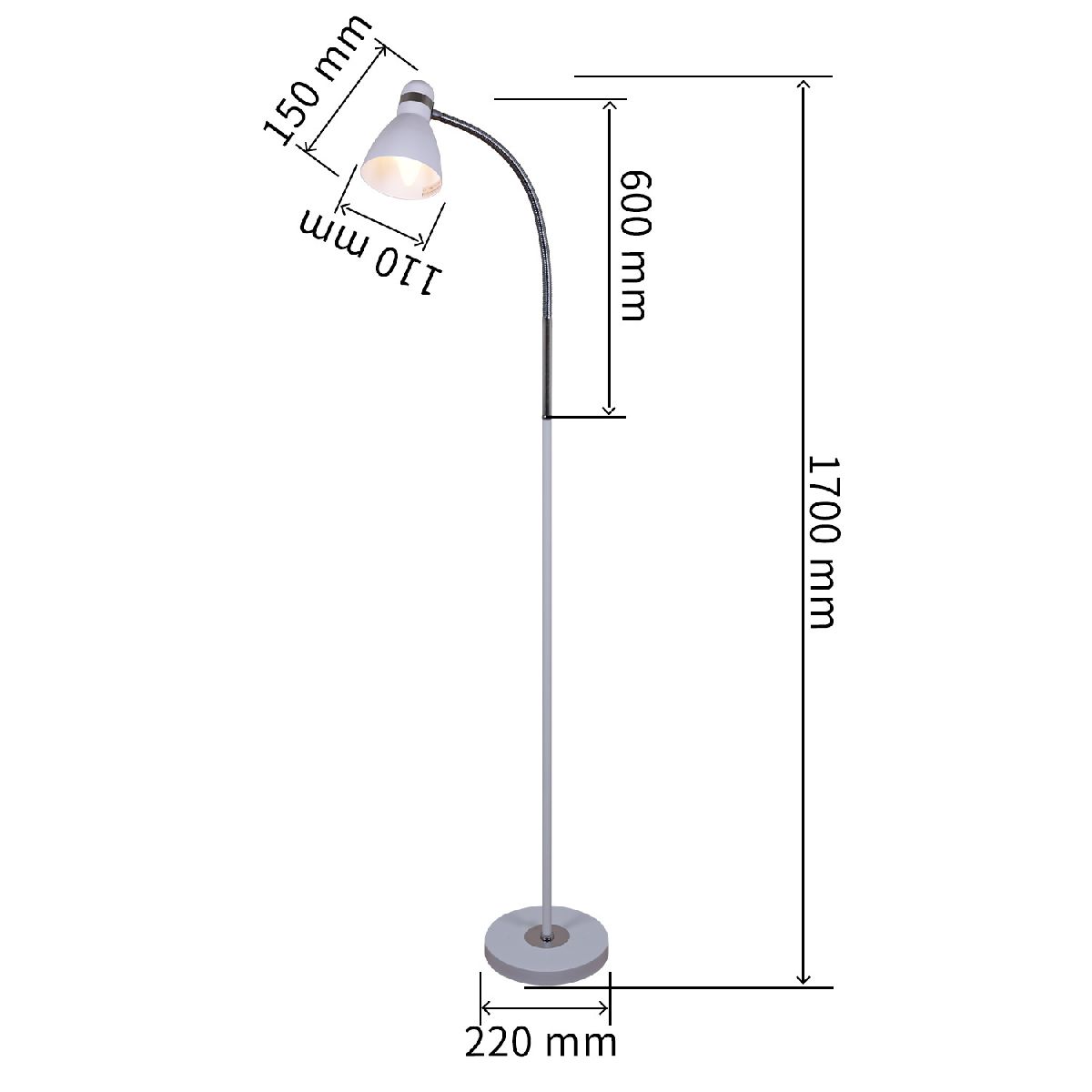 Торшер Reluce 03714-0.6-01 BK