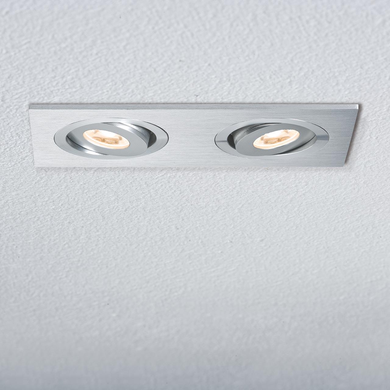 Встраиваемый светодиодный светильник Paulmann Drilled 92537