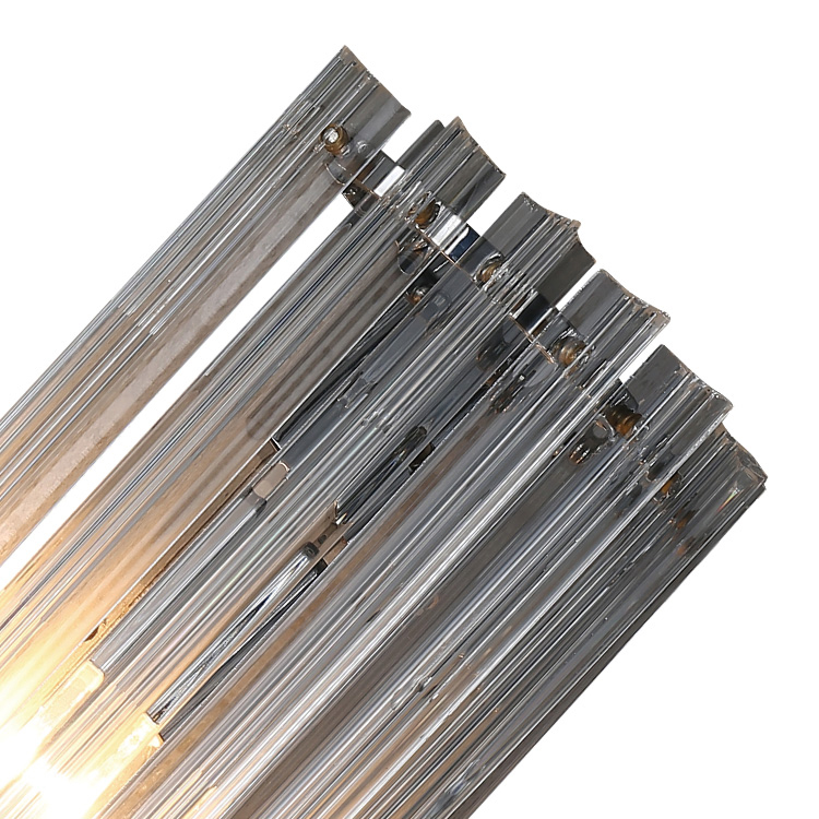 Настенный светильник Delight Collection Murano Glass KR0116W-1 chrome