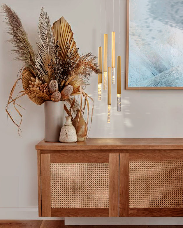 Подвесной светильник DeLight Collection Vita MD7747-5A brass