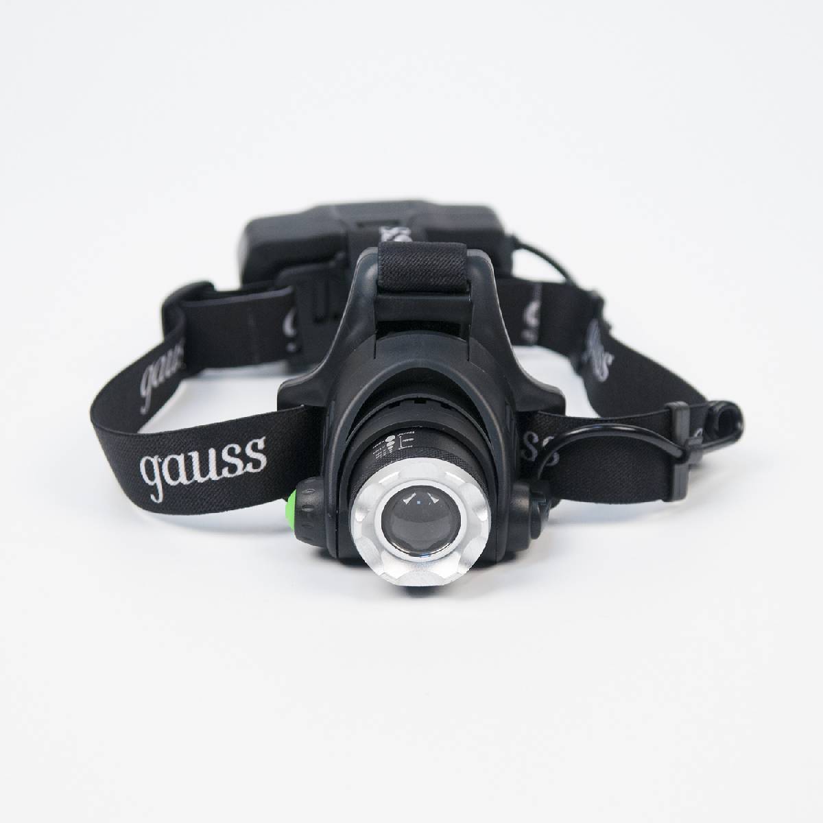 Налобный светодиодный фонарь Gauss аккумуляторный 110х105 450 лм GF407