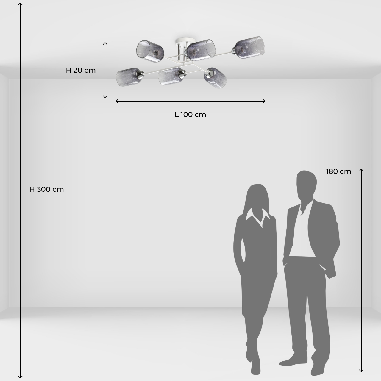 Потолочная люстра De Markt Торес 110011606 в Москве