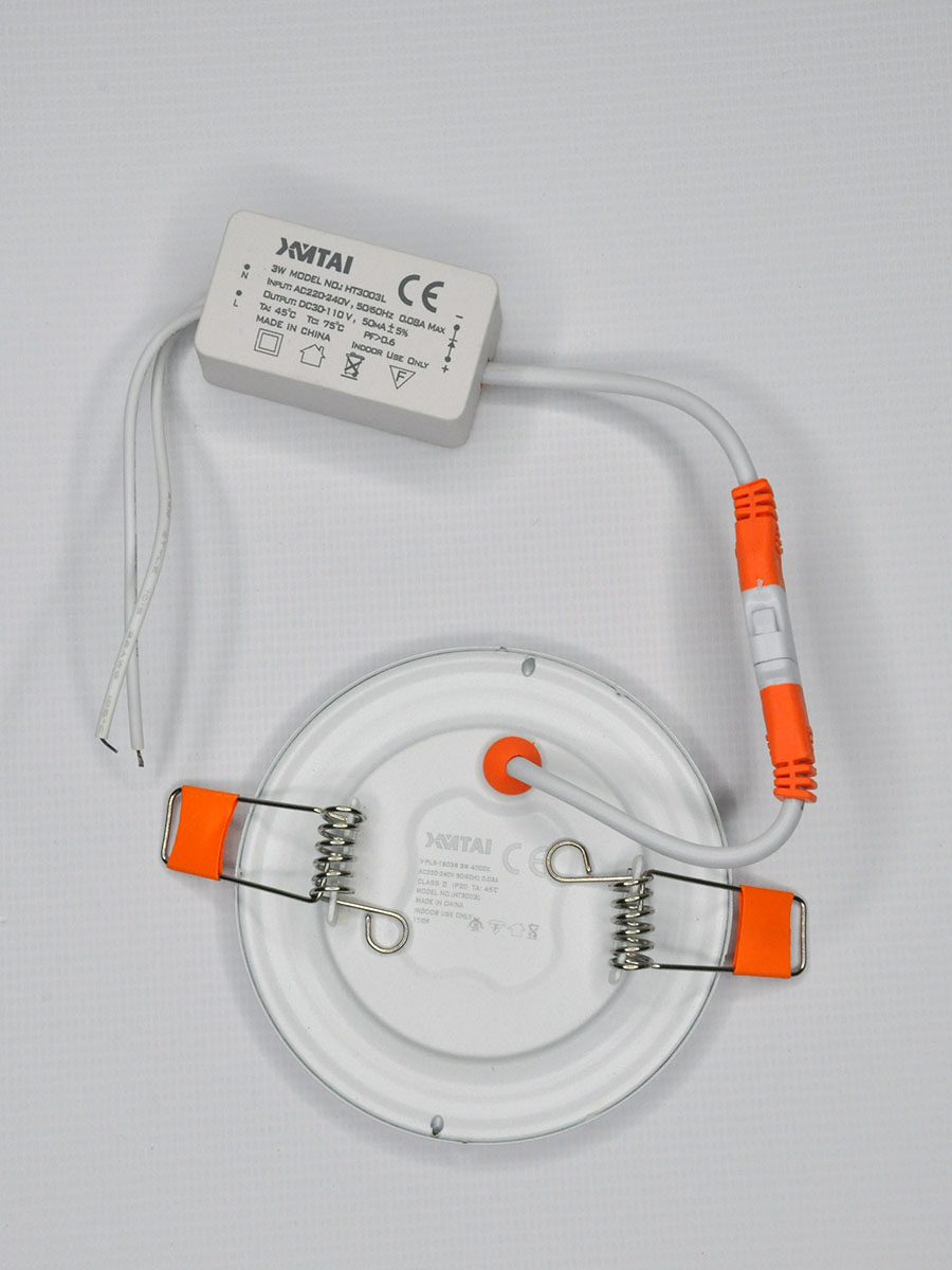 Встраиваемый светильник Elvan VLS-1603R-3W-WW-Wh