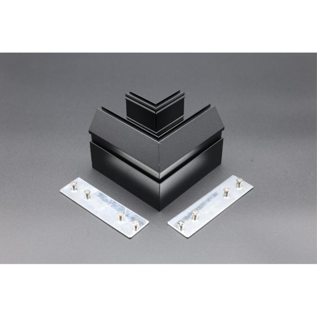 Соединитель шинопровода угловой плоский для натяжного потолка Aployt Magnetic track 220 APL.0284.00.04