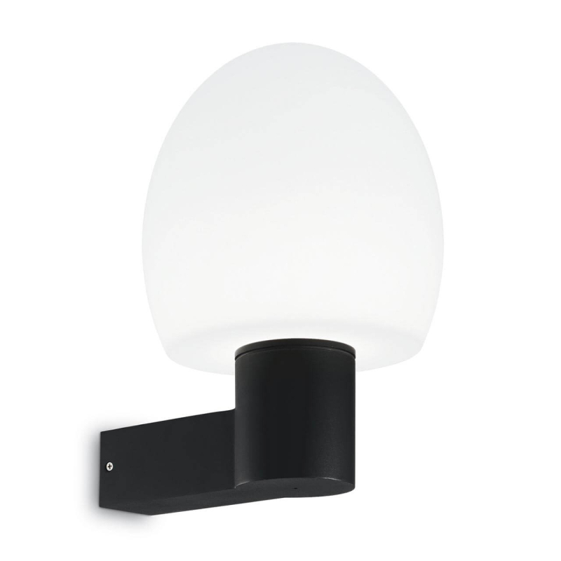 Уличный настенный светильник Ideal Lux Concerto AP1 Nero 136127