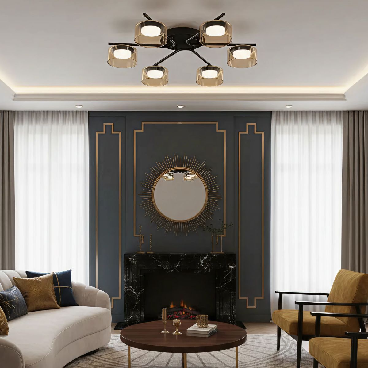 Потолочная люстра Citilux Espace CL243161