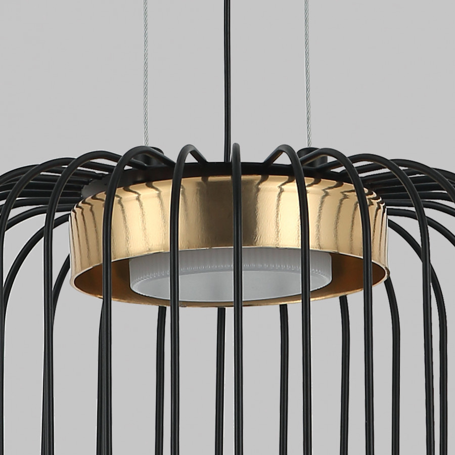 Подвесной светильник IMEX MD.23106-1-P-BK+BR