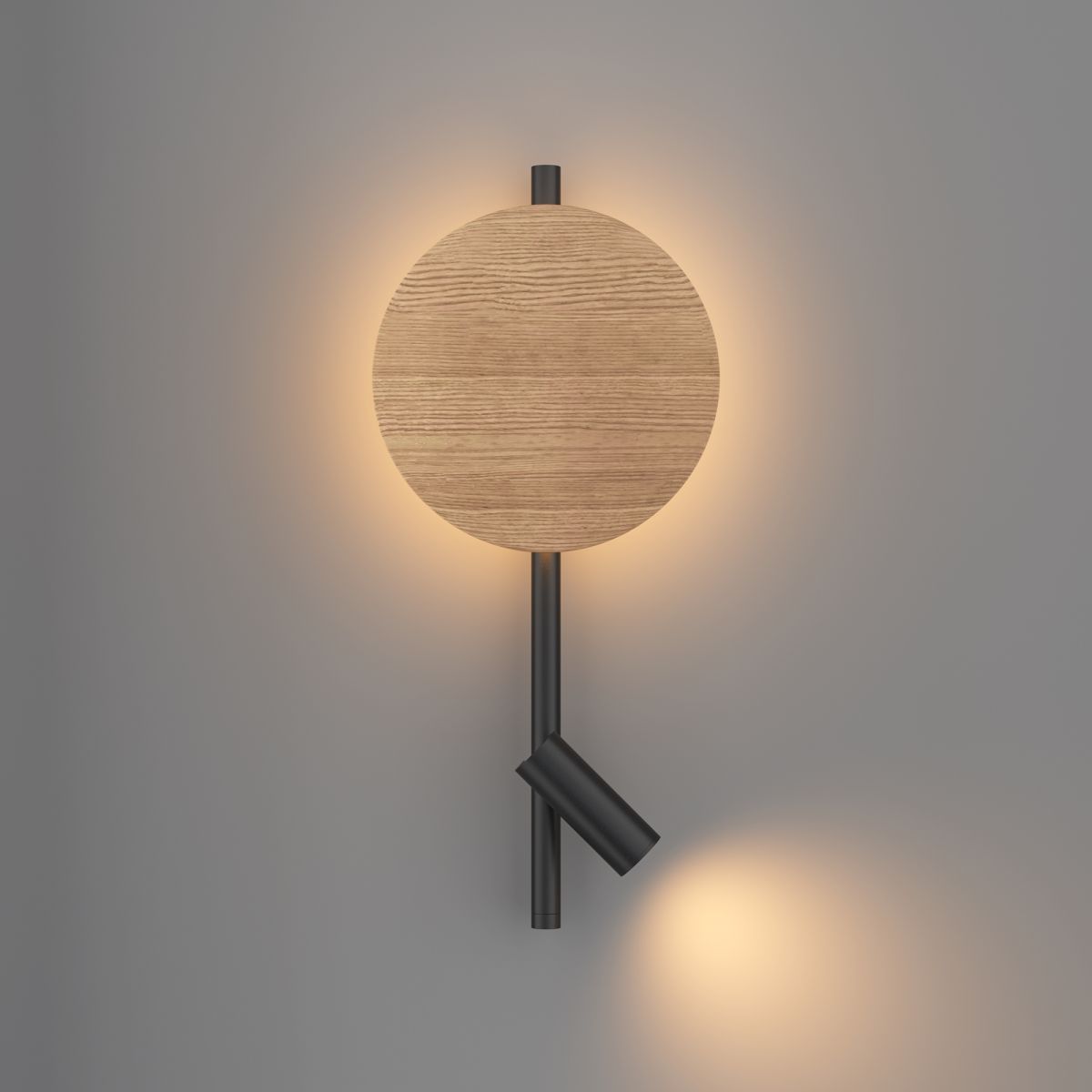 Бра деревянное из дерева Maytoni Solution MOD450WL-L9BG3K