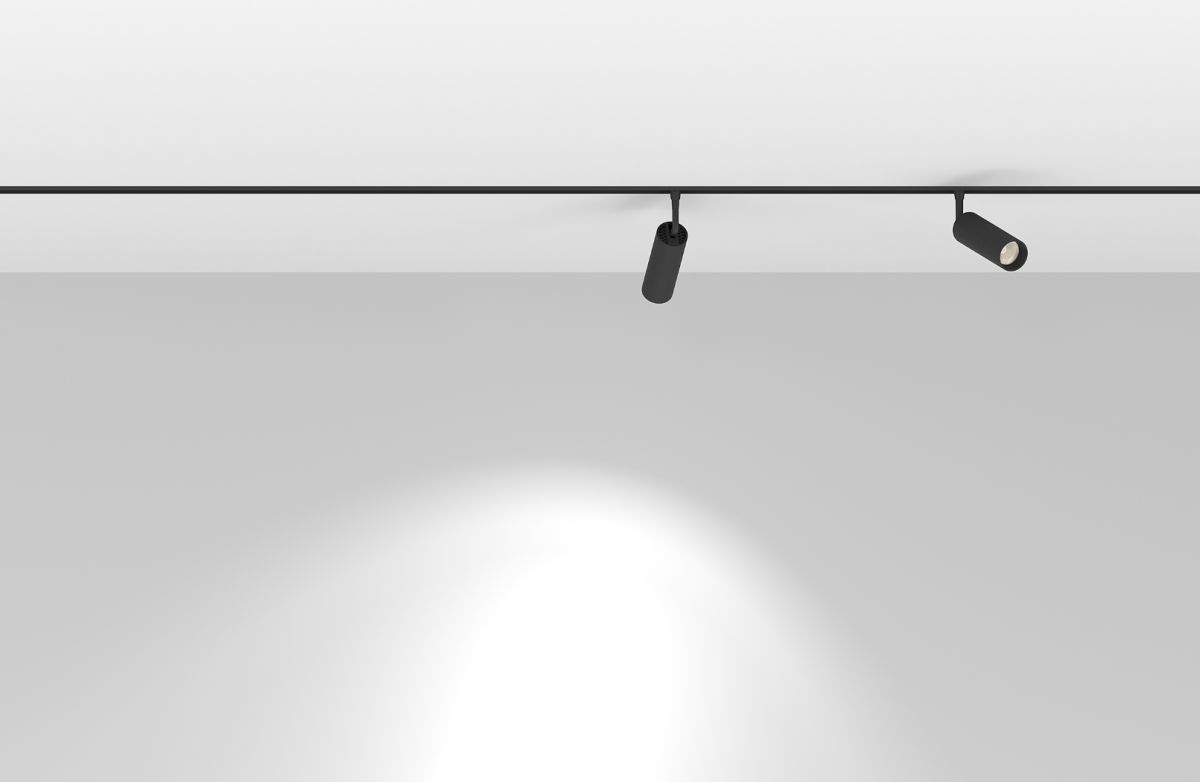 Трековый магнитный светильник Luminotti Genesis Spott L.304.10.3K.BK