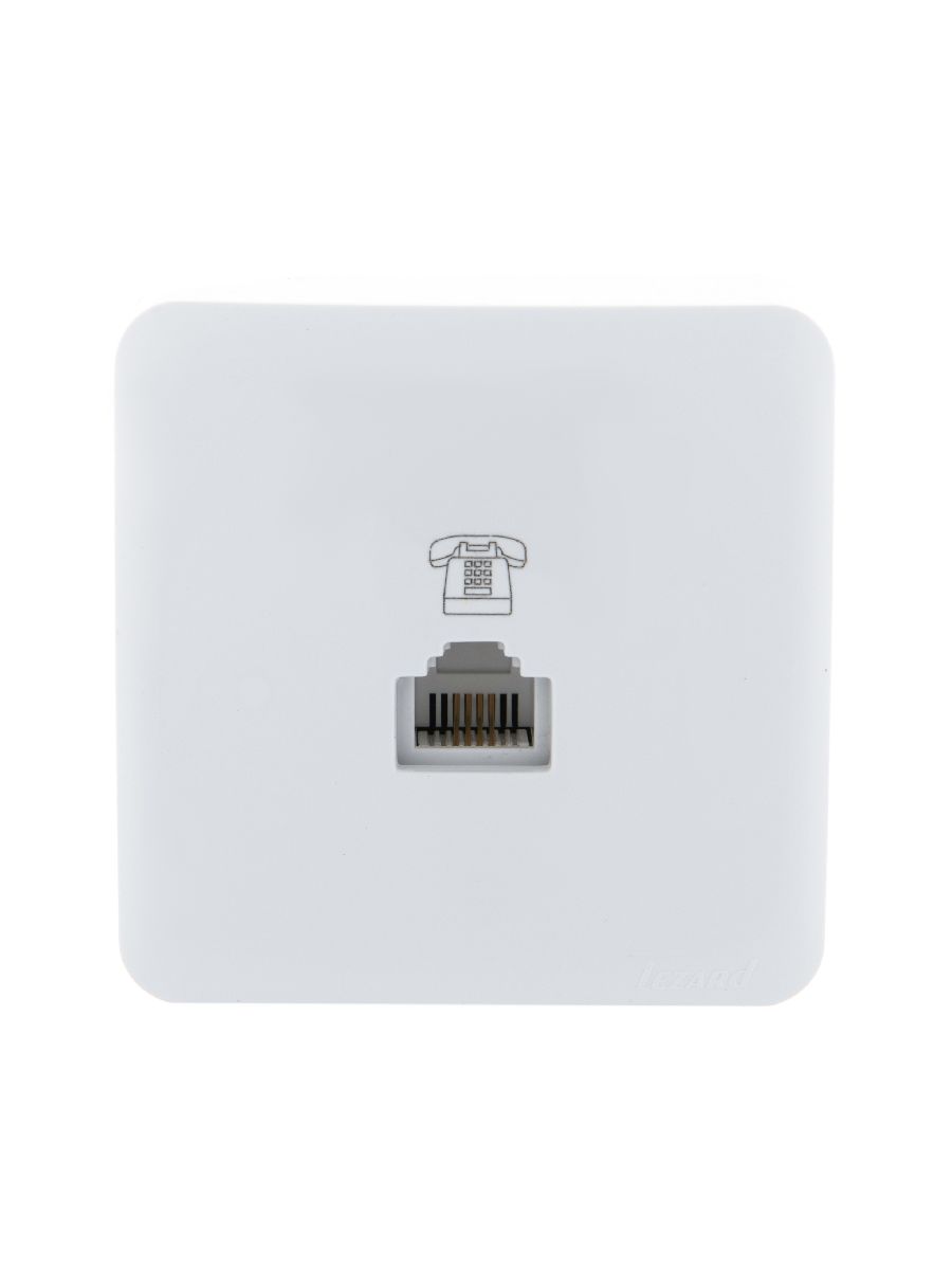 Розетка телефонная евро Lezard Viola 751-0200-137