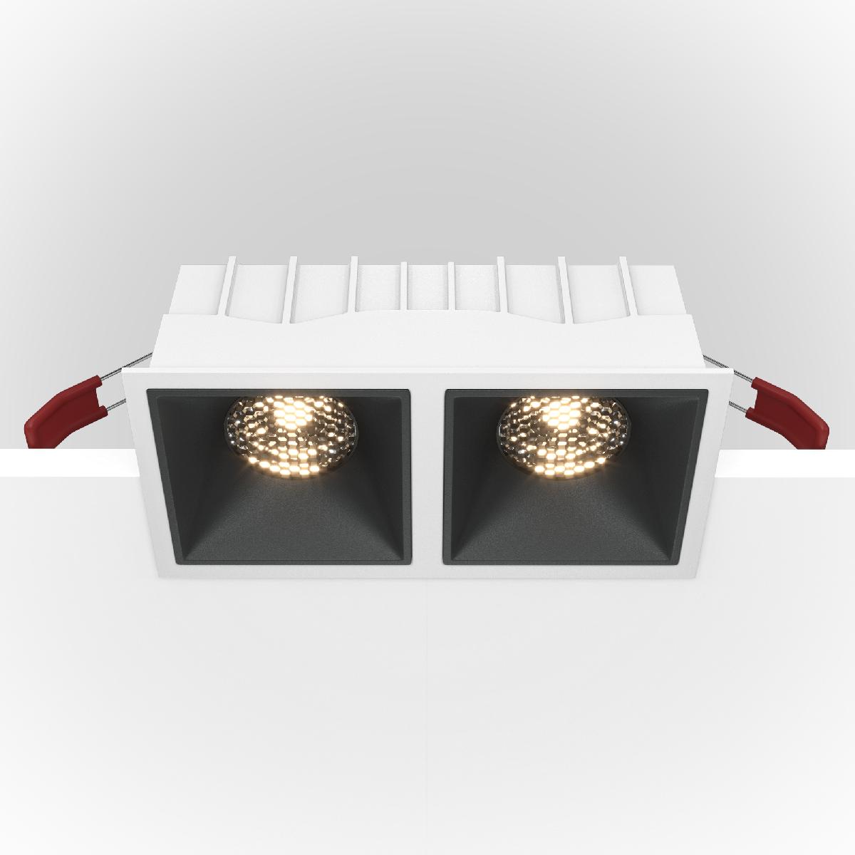 Встраиваемый светильник Maytoni Technical Alfa LED DL043-02-15W4K-D-SQ-WB