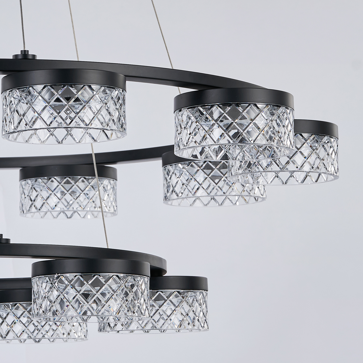 Подвесная люстра Delight Collection MD21020075 MD21020075-16B matt black