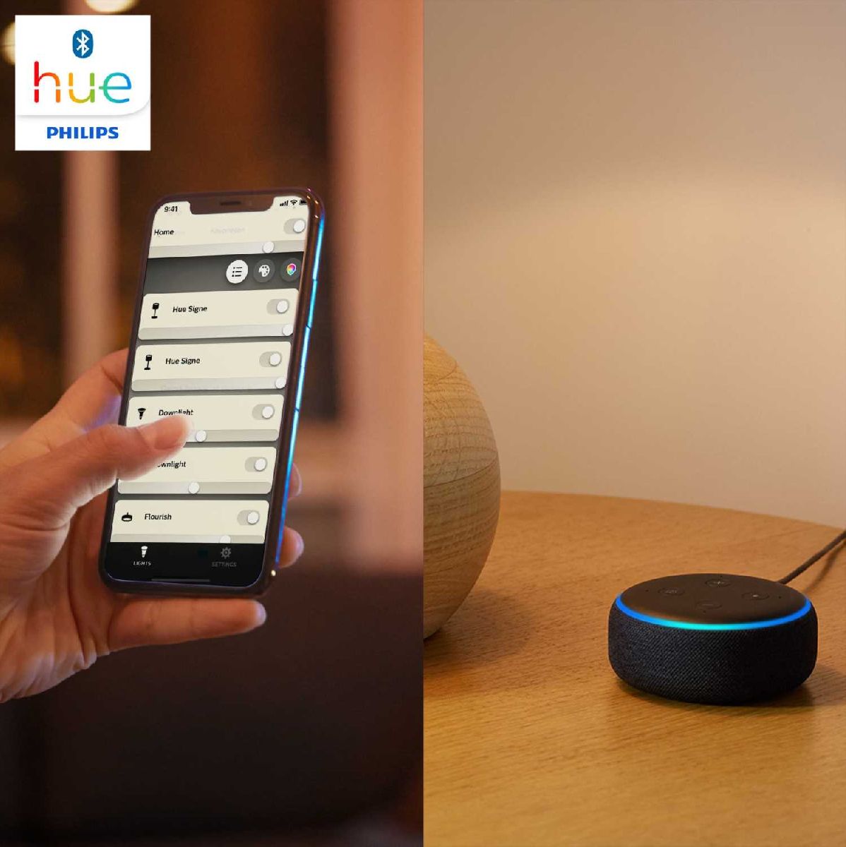 Умная светодиодная лампа Philips Hue White E27 15,5W 2700K 929002334903