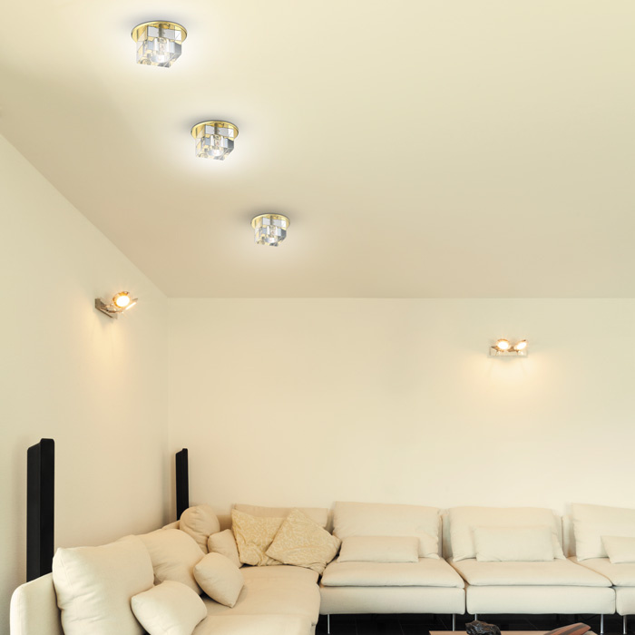 Встраиваемый светильник Novotech Crystals 369261