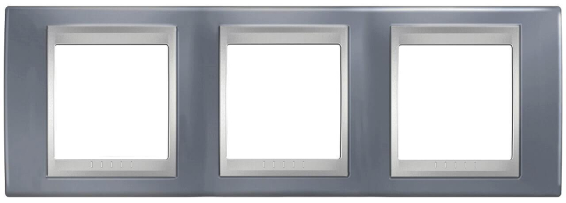 Рамка 3-постовая Schneider Electric Unica Top MGU66.006.097