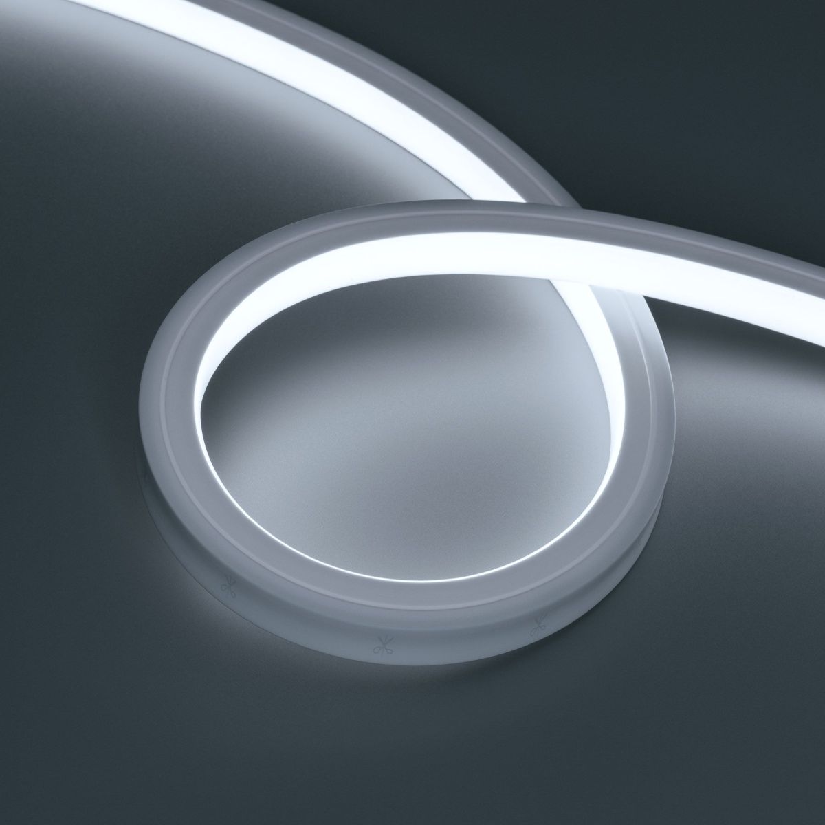 Светодиодная герметичная лента Arlight NOVA-TOP-PU-A120-16x15mm 24V White7200 (10 W/m, IP68, 1m, wire x1) 050587