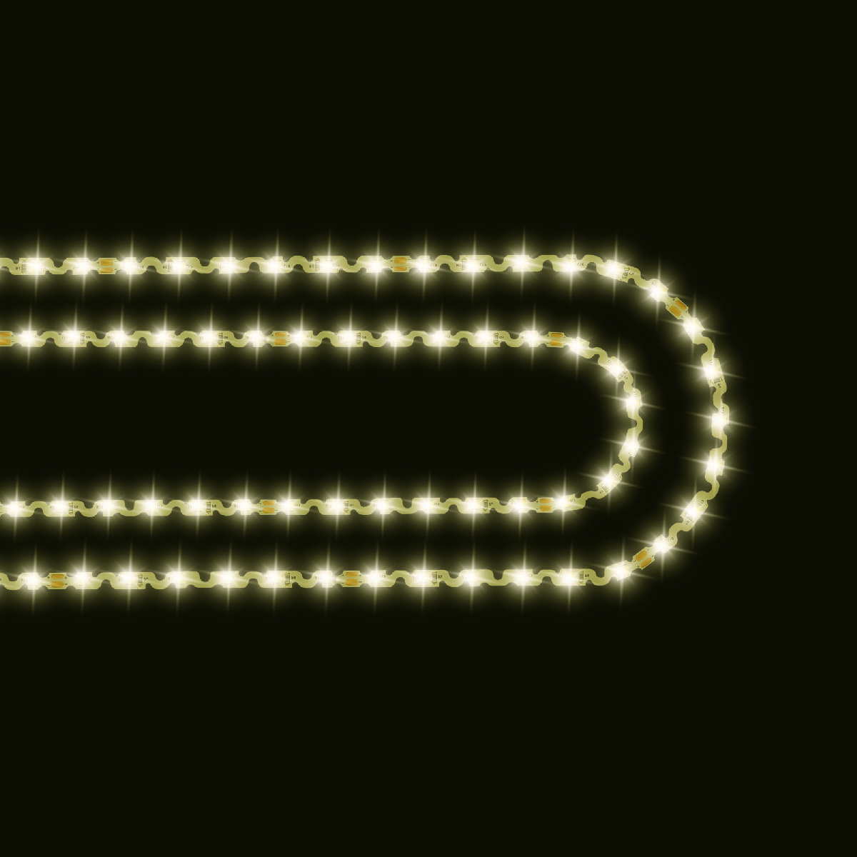 Светодиодная лента Apeyron 24В 8Вт/м smd2835 60д/м IP20 700Лм/м 5м 3000К 00-349