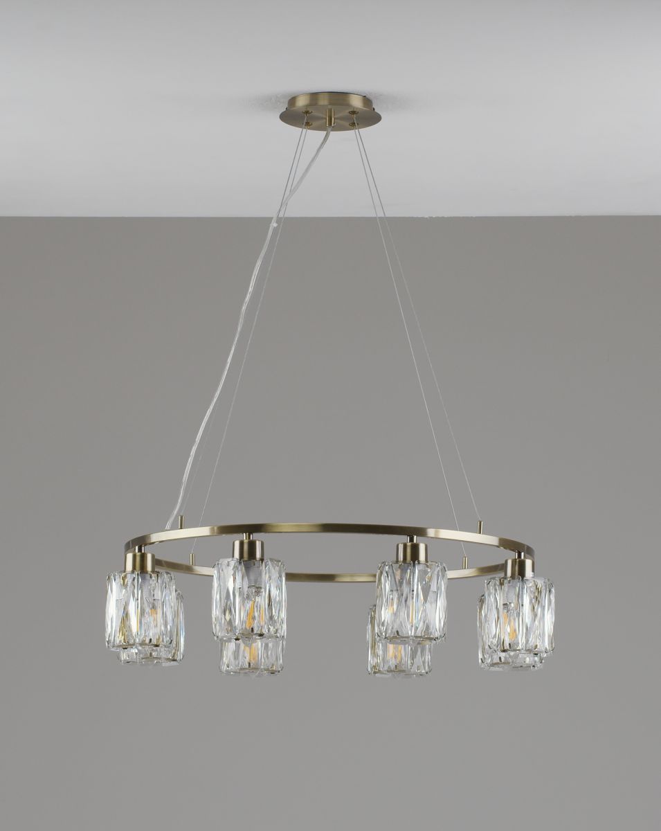 Подвесная люстра Moderli Prismique V11685-8P