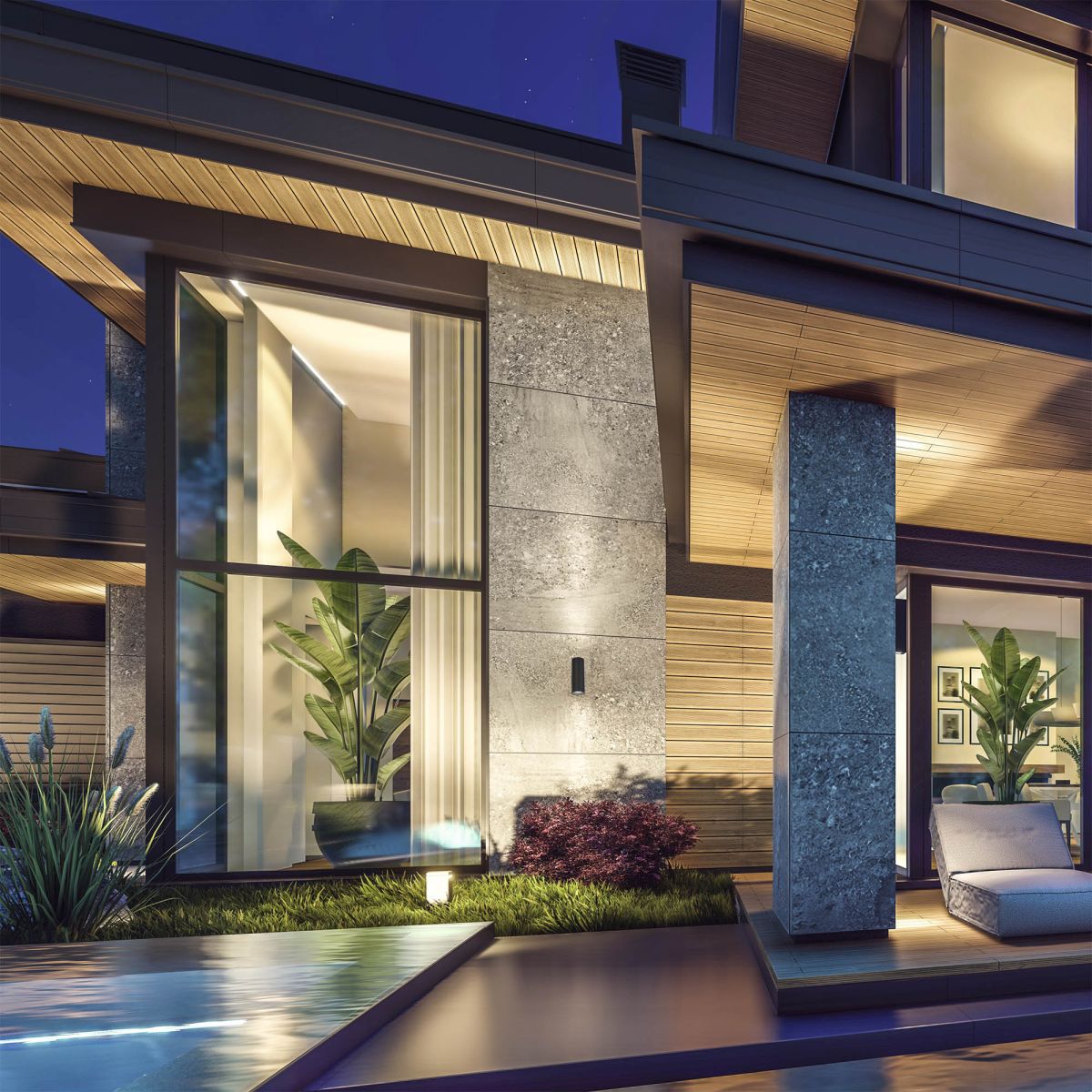 Уличный настенный светильник Mantra Pere 9099