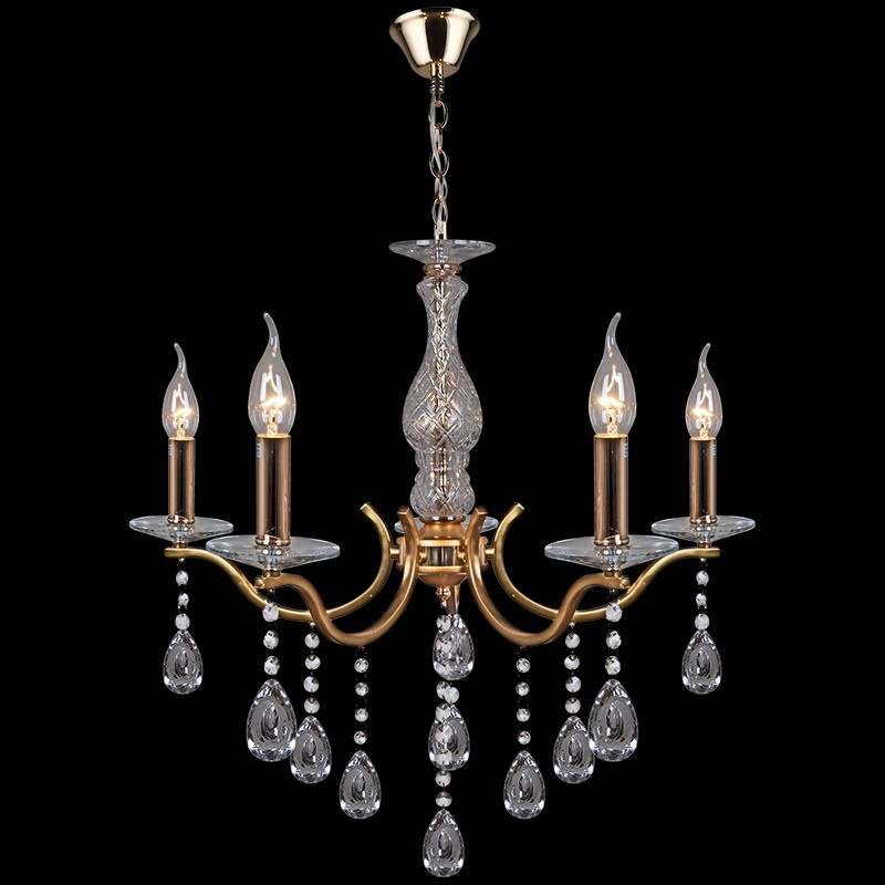 Подвесная люстра Reluce 03813-0.4-05 GD+FGD