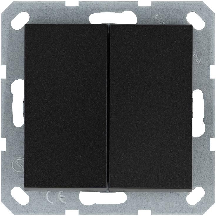 Выключатель 2-кл. Jasmart 10А G3023B