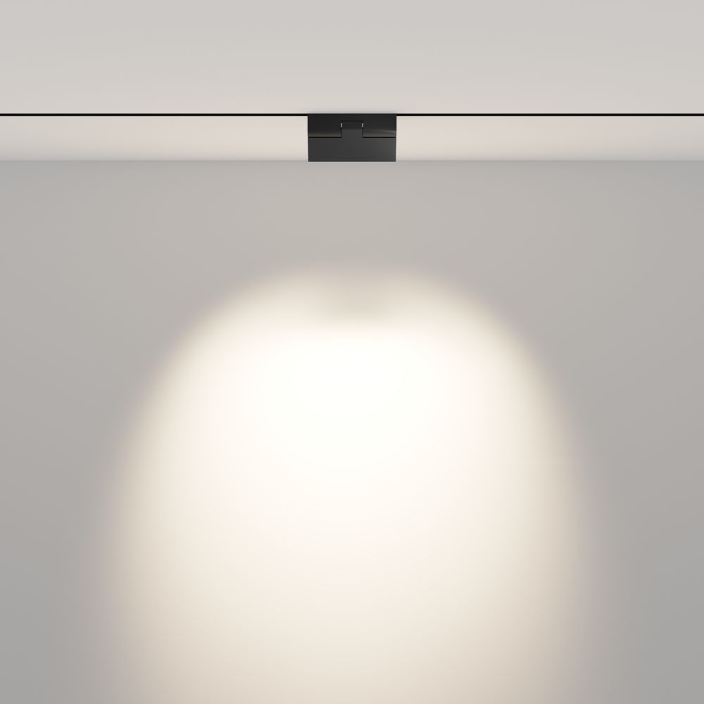 Трековый светодиодный светильник Maytoni Technical Points rot TR033-2-6W4K-B